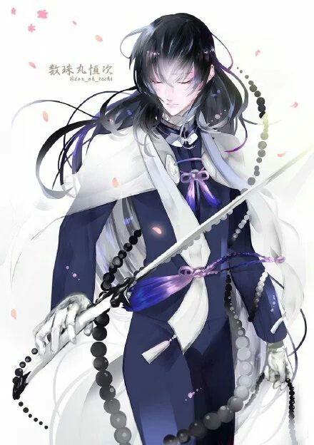 【动漫美图】光阴不负美少年#刀剑乱舞##数珠丸恒次