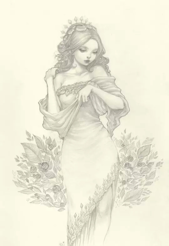 线条与黑白画的魅力