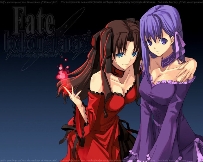 fate/stay night 命运待夜临 远坂凛 间桐樱