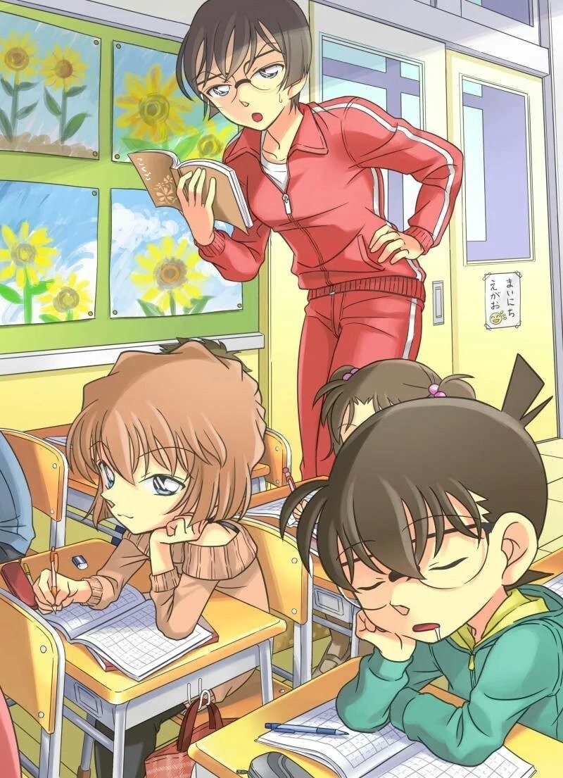 灰原哀#怪盗基德#黑羽快斗#服部平次#远山和叶#工藤有希子#妃英理
