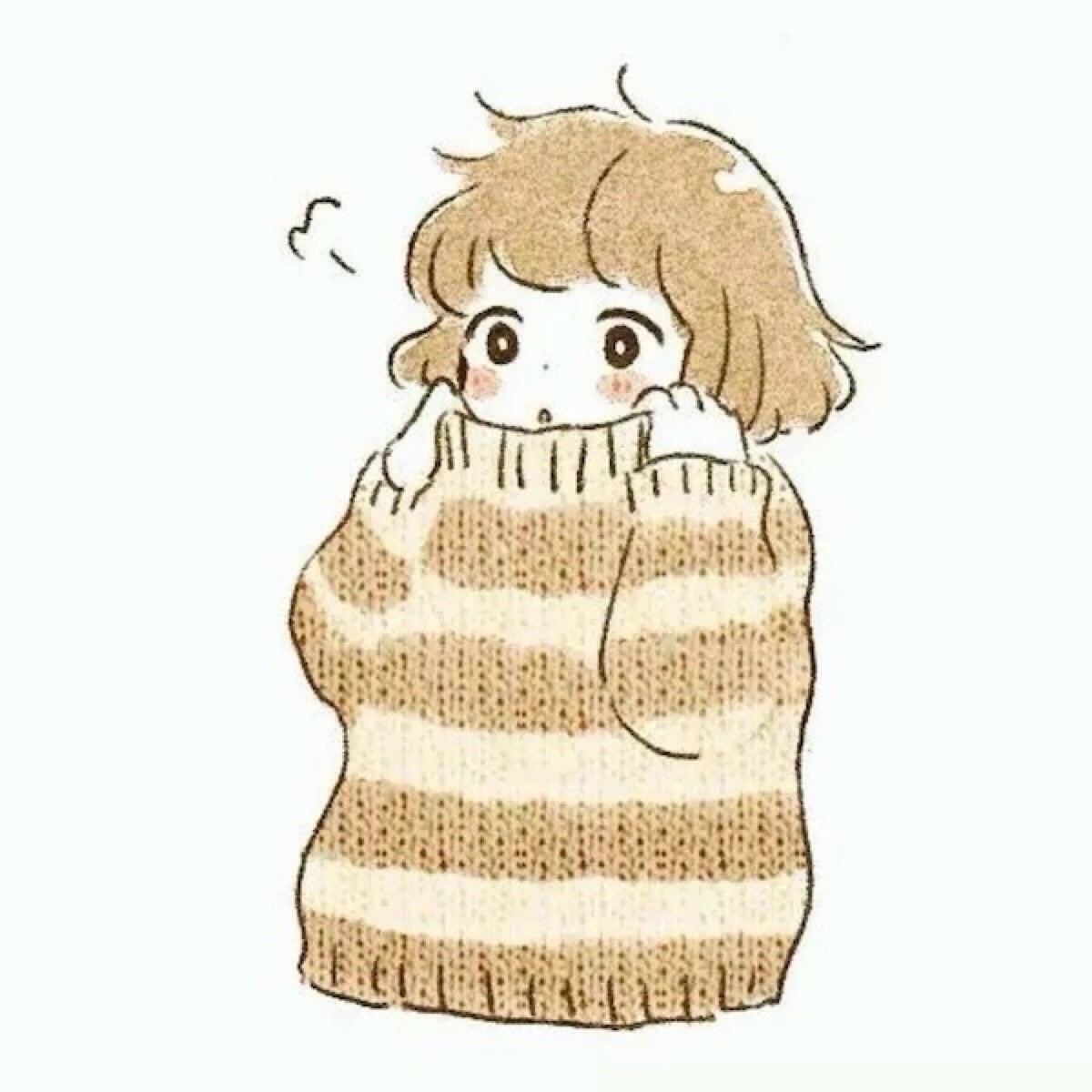 情侣 小清新 温馨 治愈 二次元 萌 高清 插画 壁纸 头像 动漫 女生
