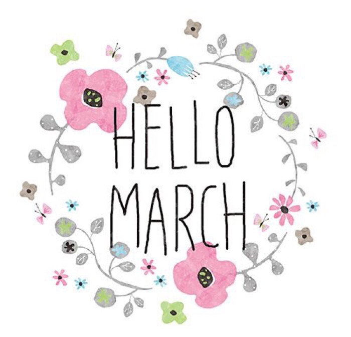 hello spring hello march 春天