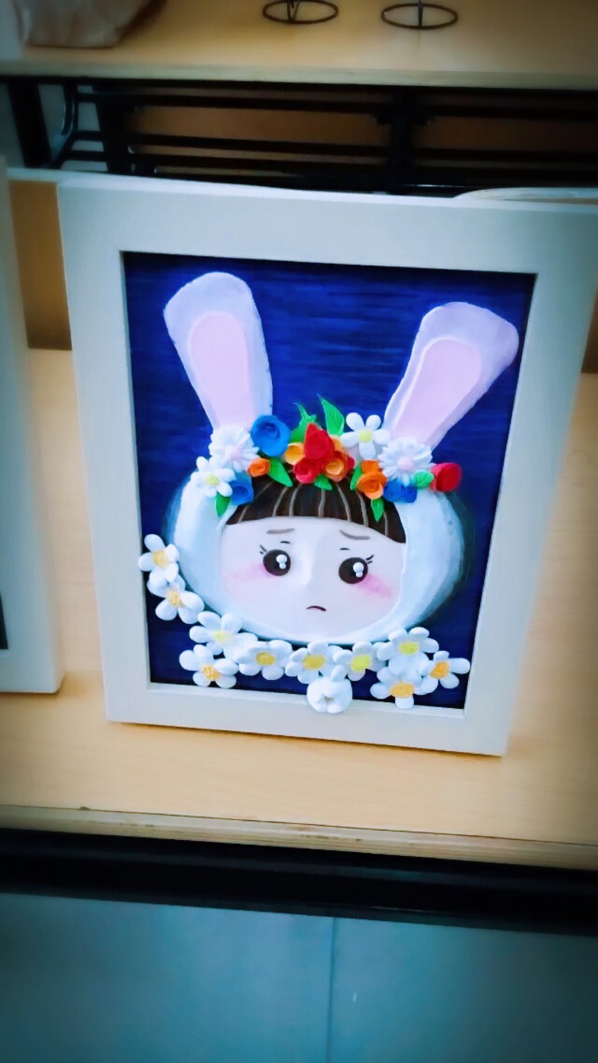 超轻粘土 相框画