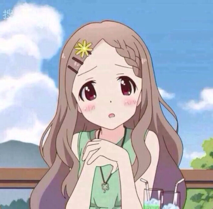 动漫头像 二次元女头 闺蜜头像 可爱 萌 女生 qq