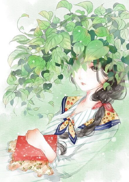 插画# #小清新# #治愈系# #二次元# #唯美# #动漫# #水彩# #森系