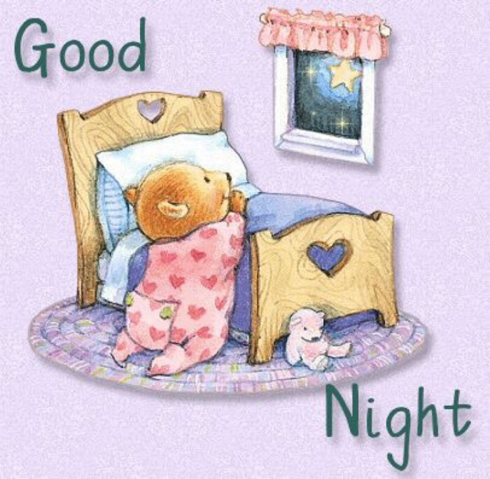 goodnight and sweet dreams 晚安