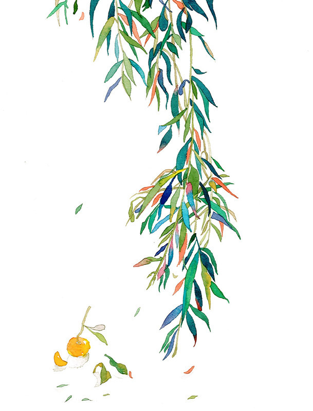 插画,艺术,水彩,场景,壁纸,线条,涂鸦,黑白,手绘,彩铅,治愈,森系,水粉