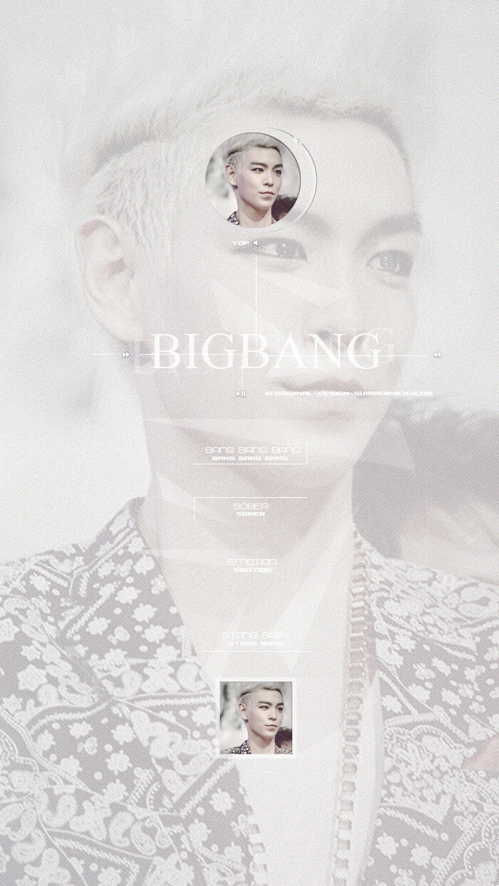 top崔胜贤#bigbang#原创高清手机壁纸#微博:original-design-summer