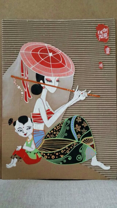 收集   点赞  评论  儿童画 写生 速写 线描 静物 人物 水粉 油画棒