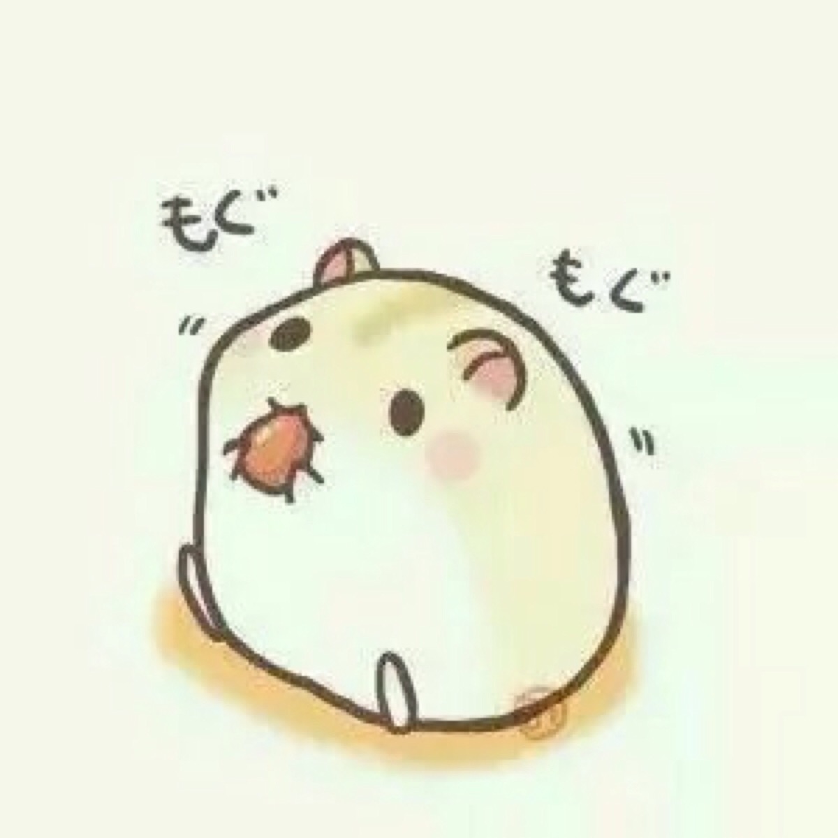 炒鸡萌的淡黄色仓鼠