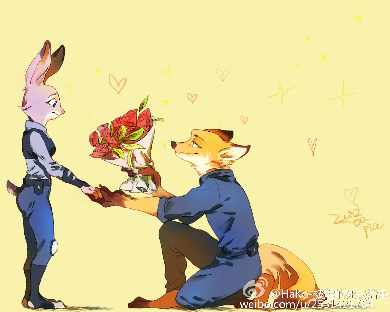 迪士尼##疯狂动物城##zootopia##狐兔