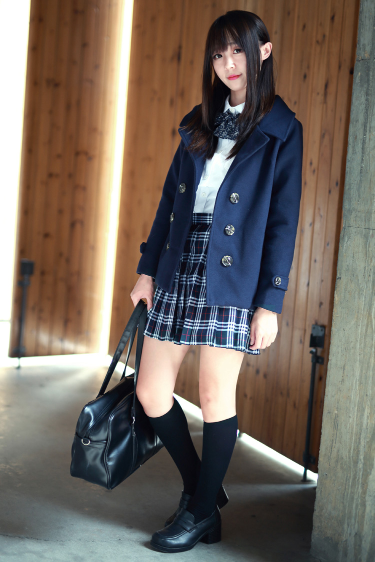 日本jk制服班服毛呢大衣外套 学院风学生校服套装韩英伦风水手服