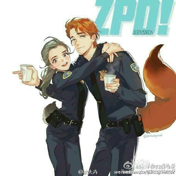 疯狂动物城cp