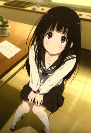 动漫 少女 冰菓 千反田爱瑠