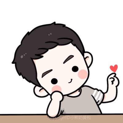 太阳的后裔# #宋仲基# #宋慧乔# 可爱饭绘头像,狼狼镇兔兔烟真的好萌