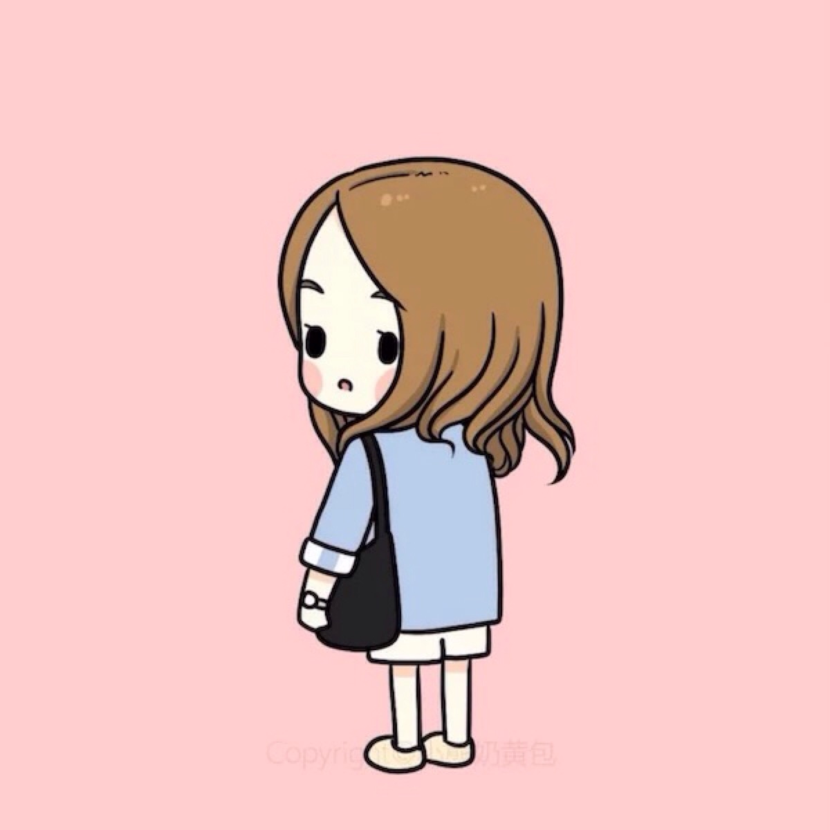 太阳的后裔# #宋仲基# #宋慧乔# q版饭绘头像,狼狼镇兔兔烟真的好萌!