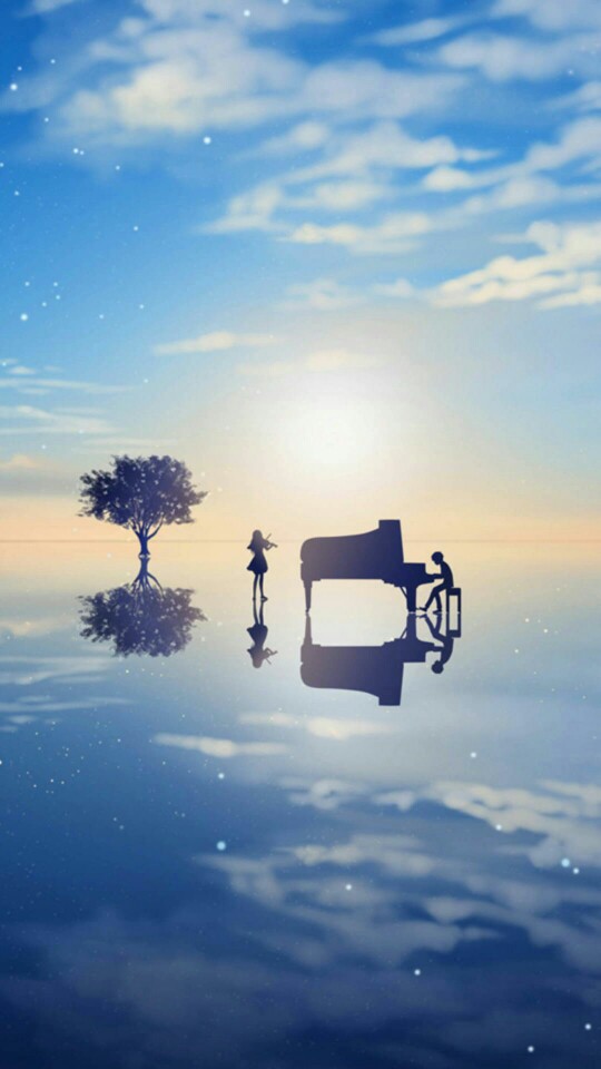 二次元天空壁纸