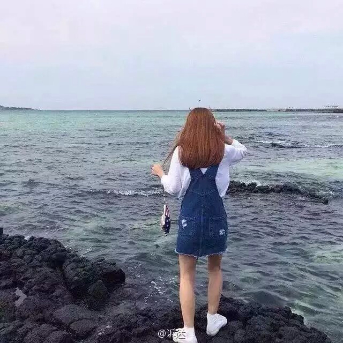 海边头像