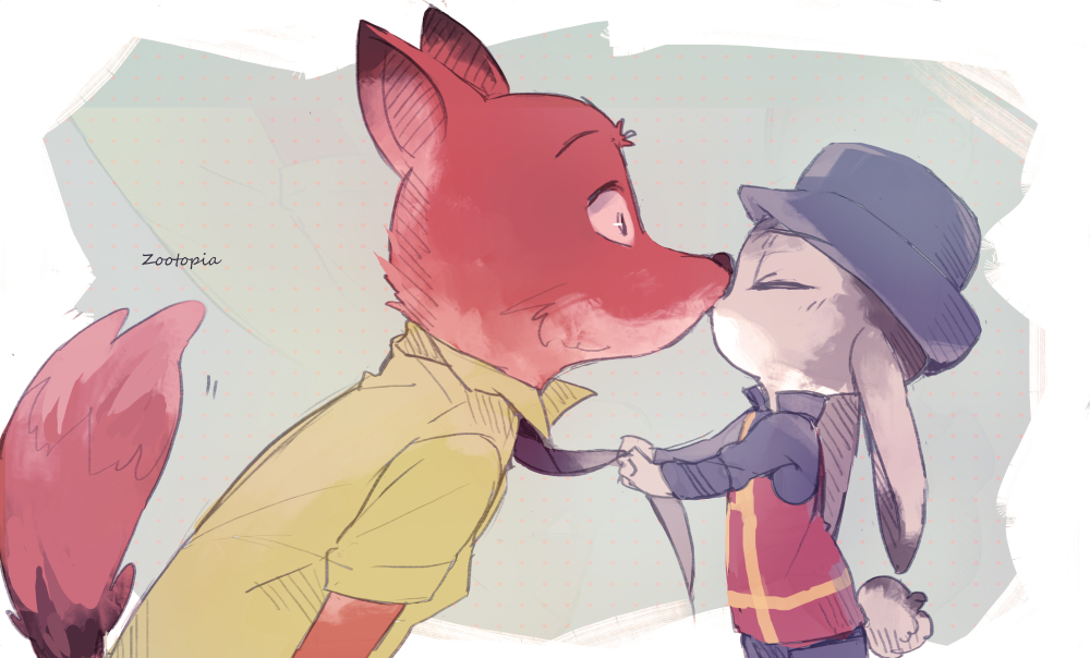 zootopia 疯狂动物城 cp judy nick pixiv id:3495536