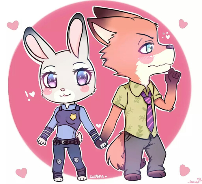 尼克狐狸和兔子警官