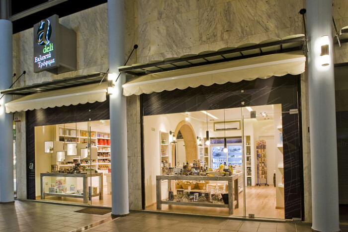 a-deli selected gourmet products store by kallia brokou, rhodes