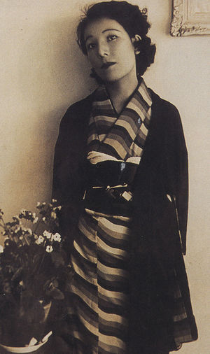 日本女作家宇野千代(1897-1996)