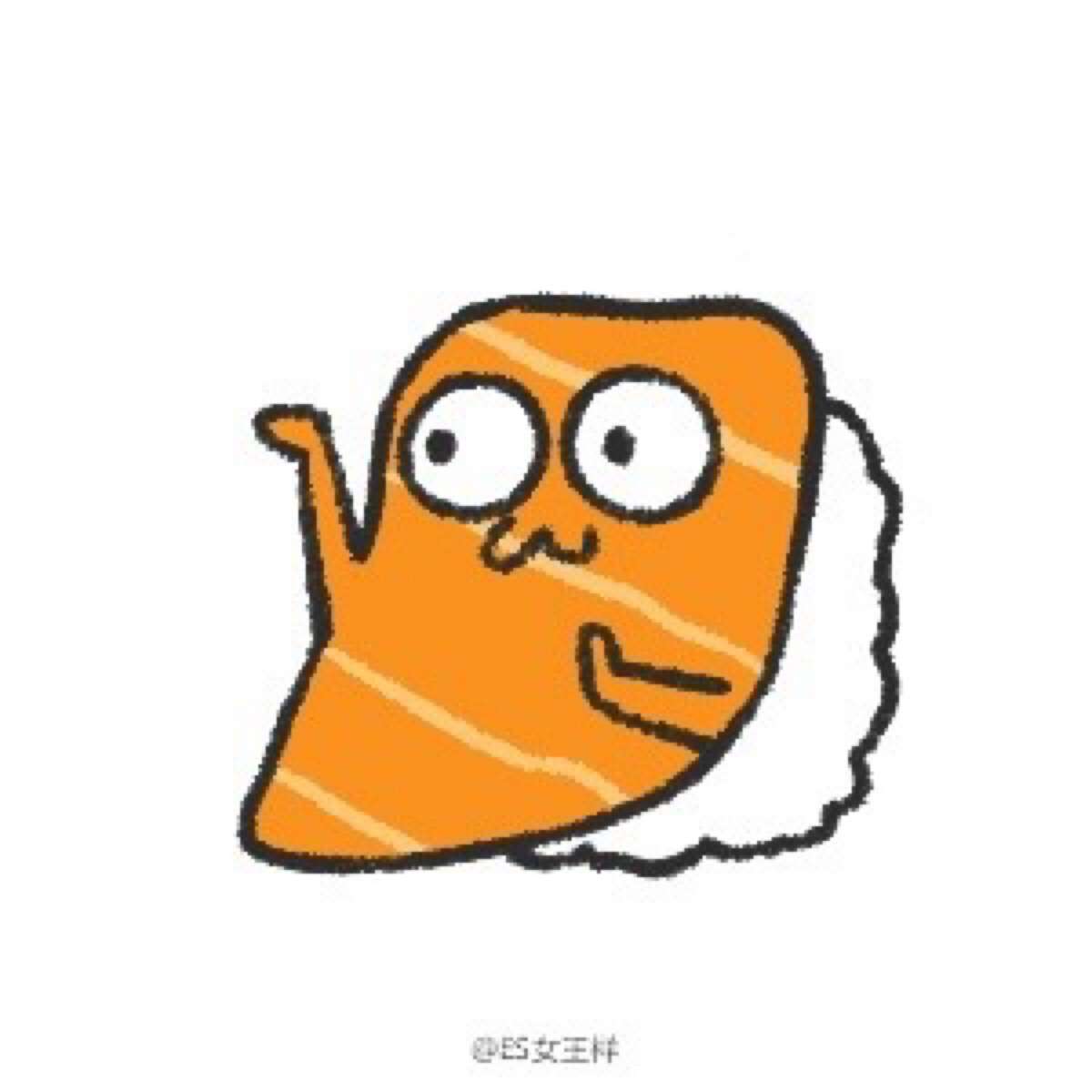 魔性小人系列单人头像 转自微博(es女王样)也可做情侣头像 单人头像