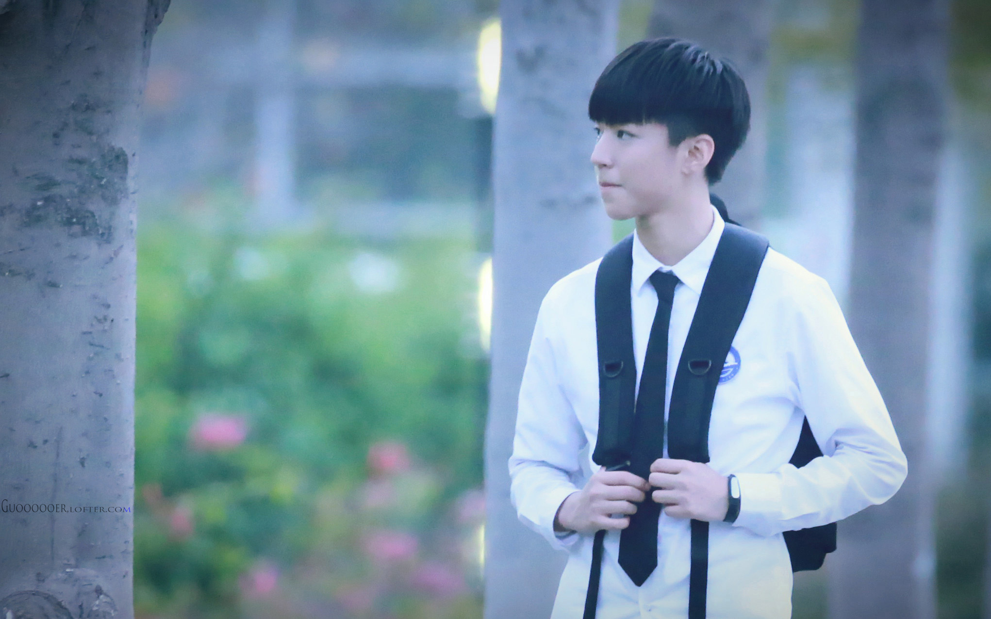 王俊凯# 160307 超少年密码拍摄