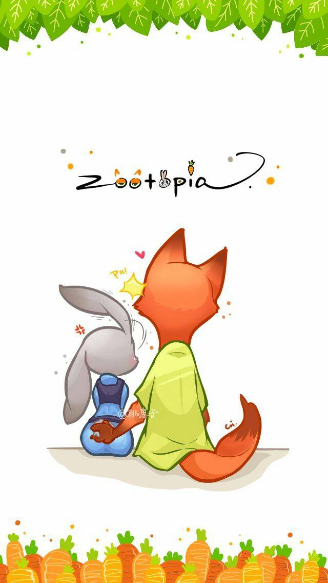 [cp]#疯狂动物城# 呐,你们要的壁纸~ (*/ω*)[/cp]