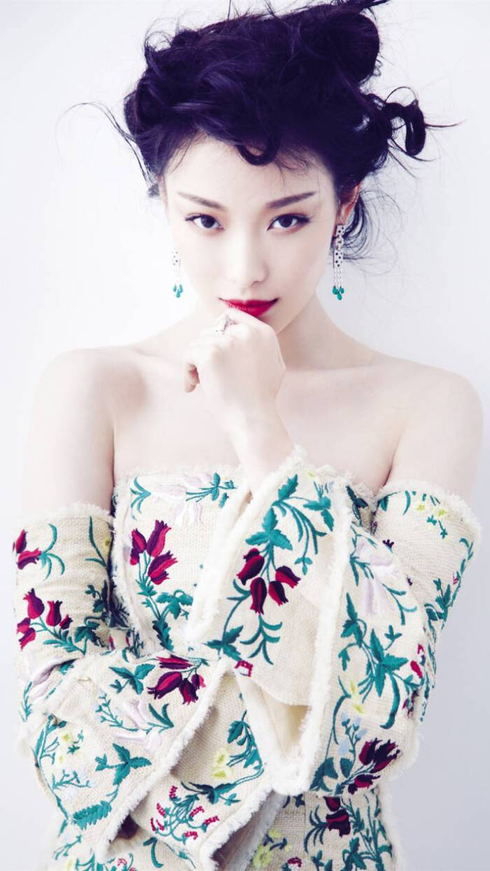 气质美女倪妮时尚写真iphone7壁纸_高清手