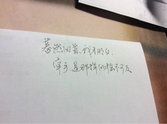 原创 手写文字 小情话 告白 句子 语录
