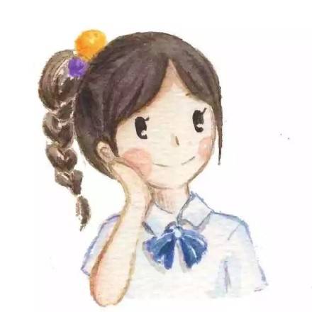 【托腮女孩】