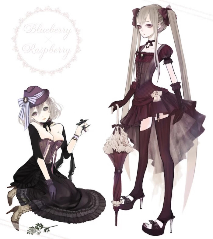 哥特少女.啊啊啊好想现在就画!