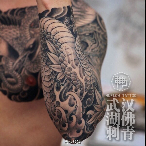 纹身 刺青 tattoo 花臂