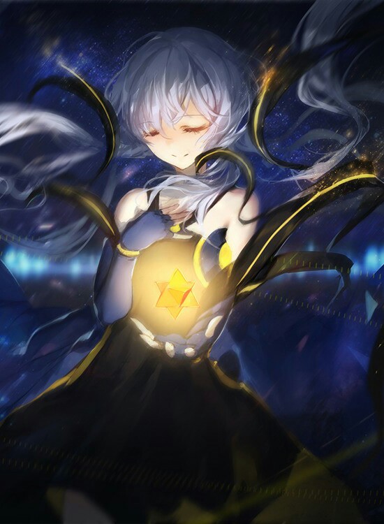vocaloid4星尘 原创 插画 动漫 手绘 侵删致歉 v家 原创插图欣赏