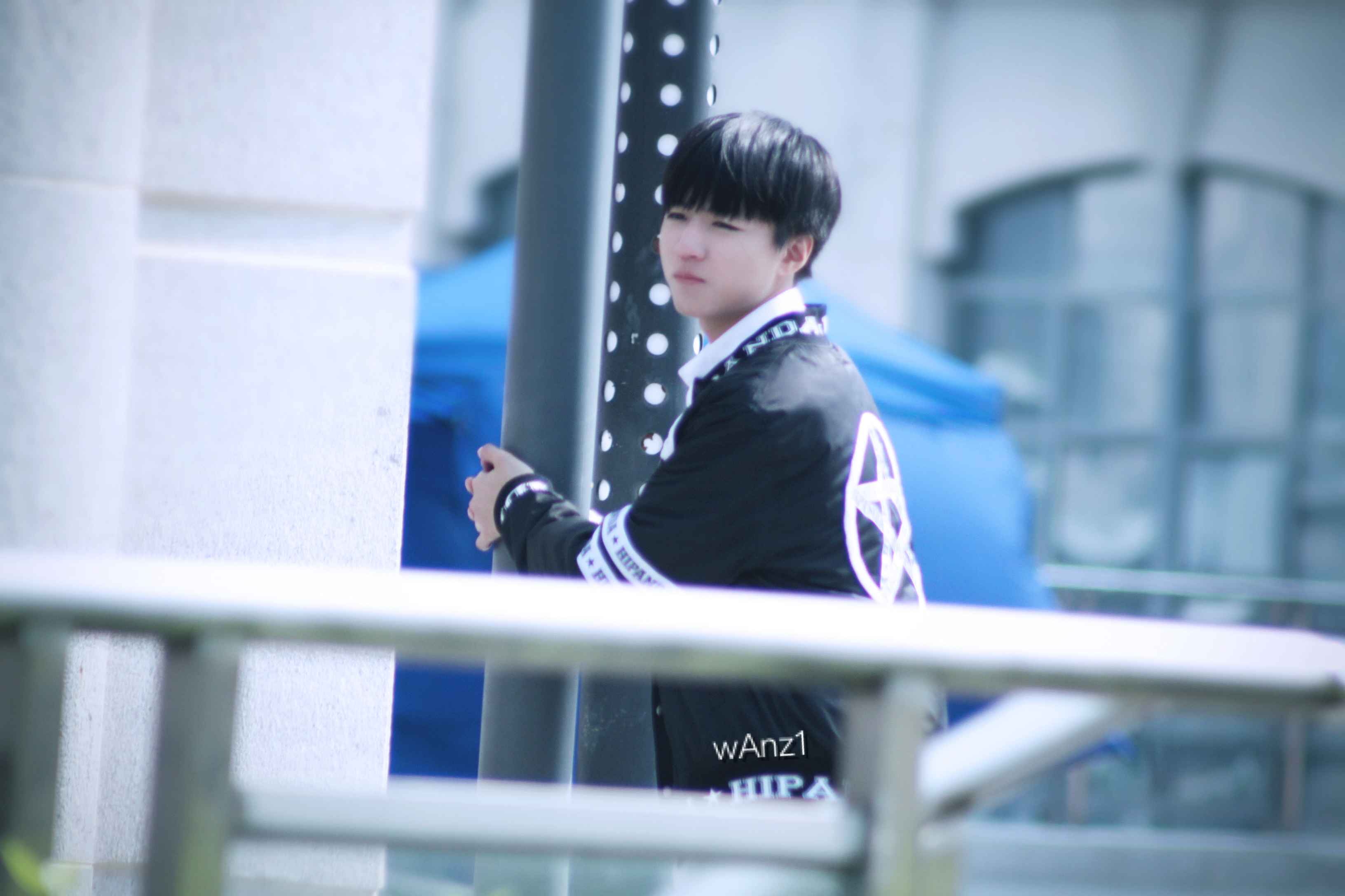 王俊凯# 160326 超少年密码拍摄