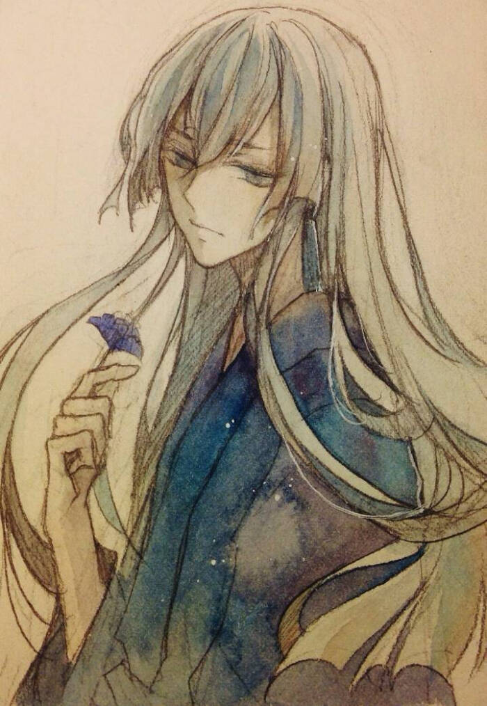忧郁的美男子