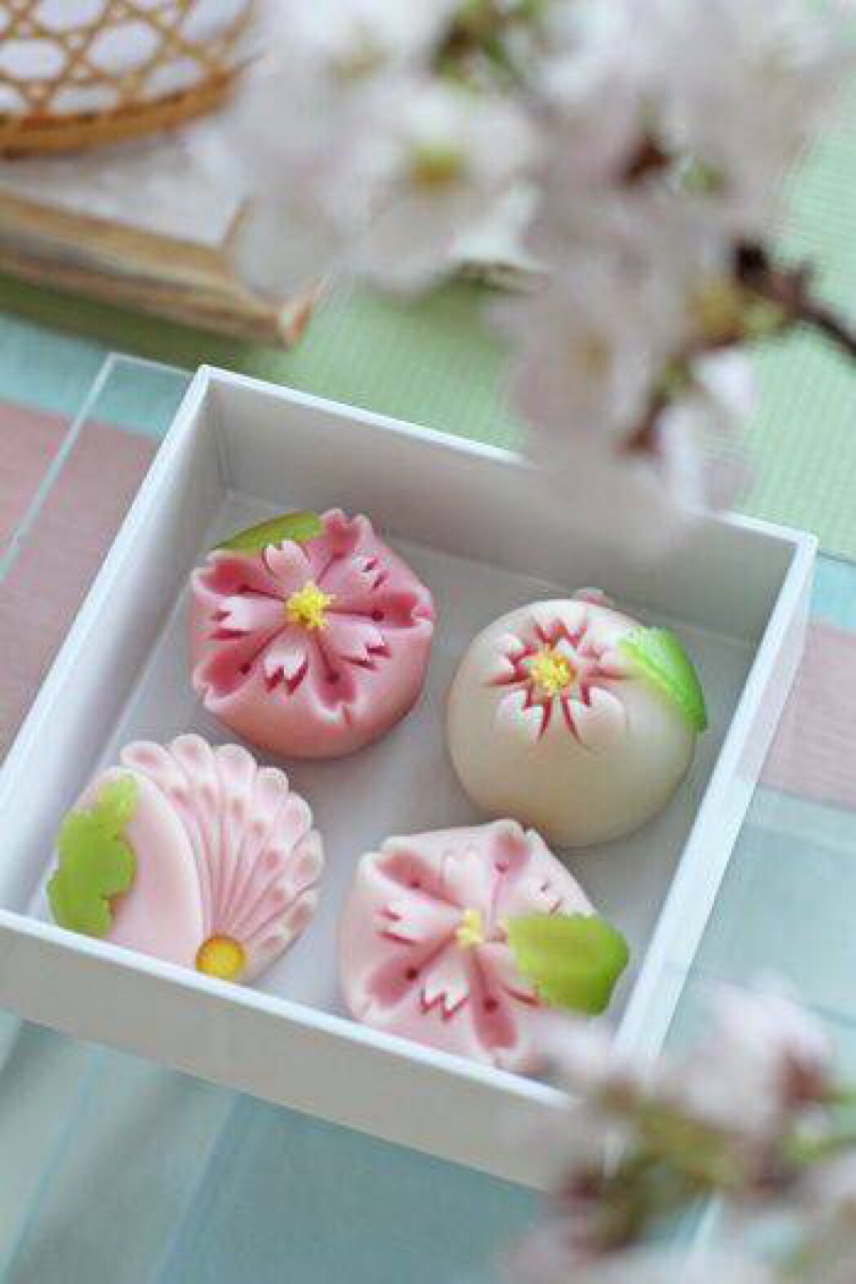 日式樱花糕点