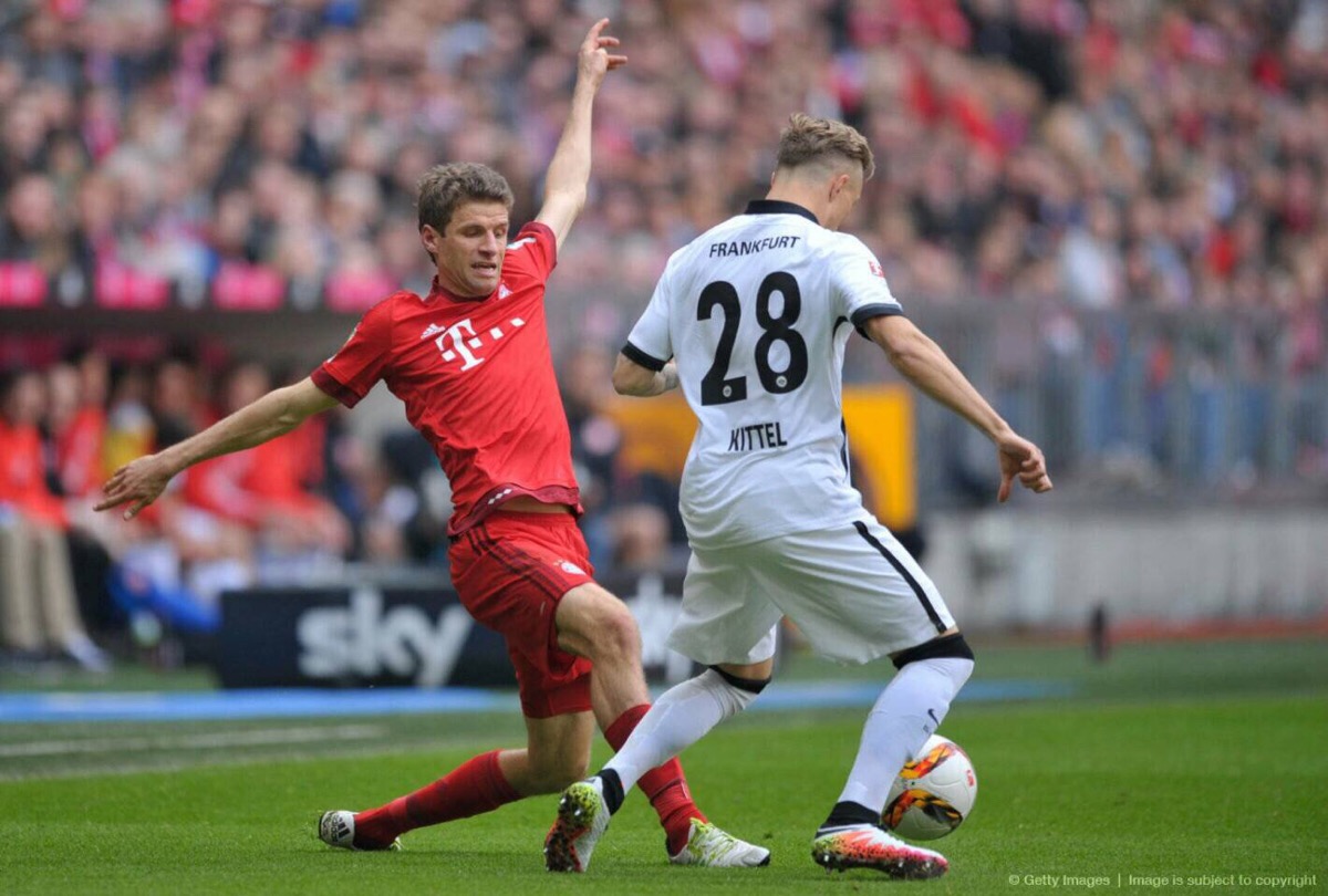 托马斯·穆勒,德国足球运动员,效力于德国足球甲级联赛拜仁慕尼黑及