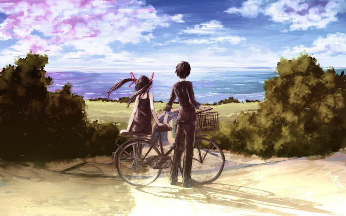 【唯美 插画 手绘 意境 二次元 小清新 治愈 壁纸 背景 涂鸦 水彩】
