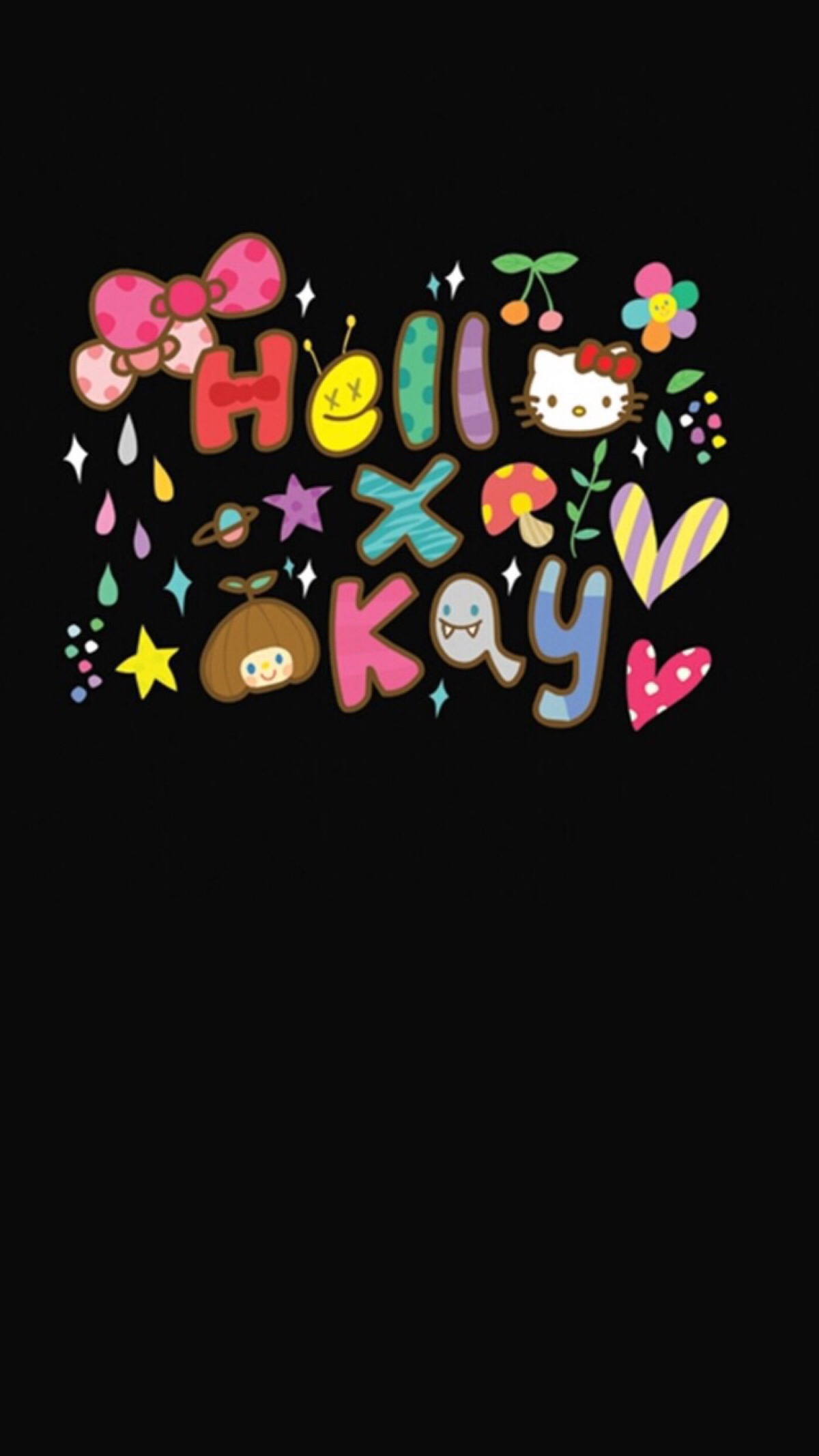 iphone 壁纸 hello kitty 凯蒂