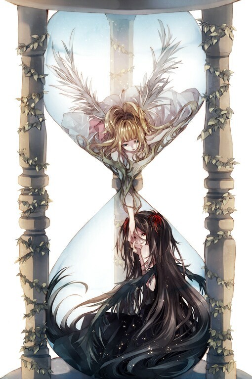 漏斗,双生,天使与恶魔