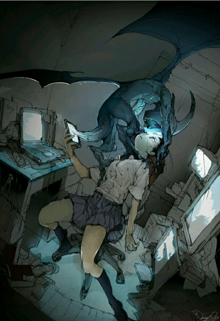 暗黑画风,消沉到炸裂