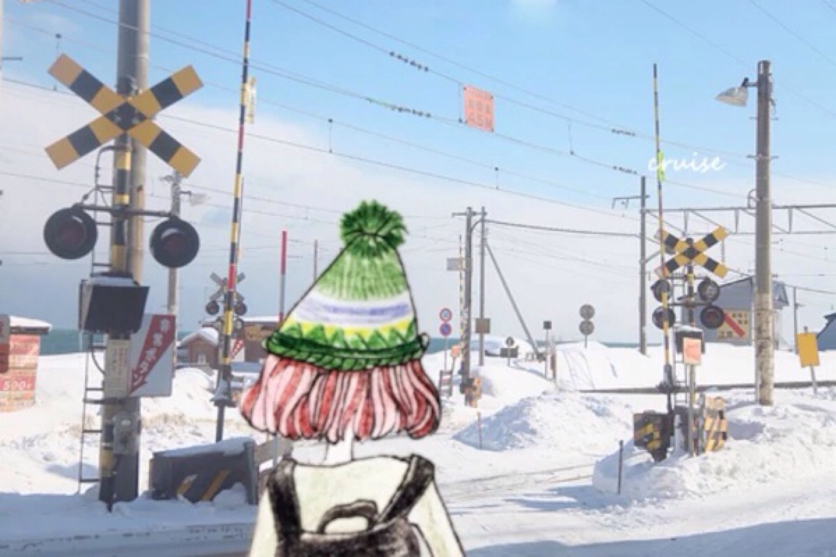 雪 遇见二次元 雪景