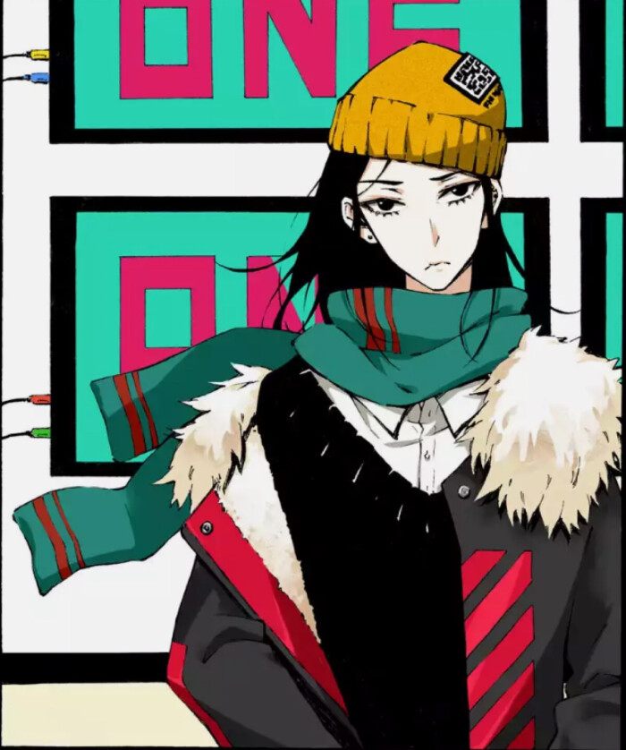 by不死灬 出自漫画【叫姐姐】莫然 拽女 酷 女头 漫头