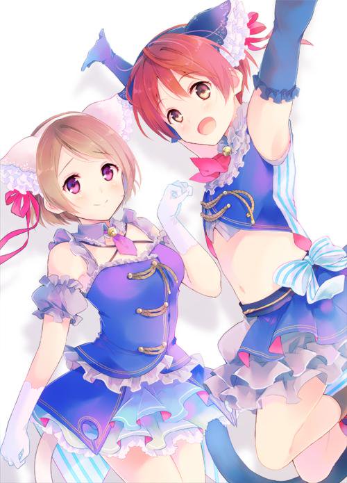 特涂鸦 lovelive,lovelive学园偶像祭,ll,小泉花阳,星空凛,花凛,凛花