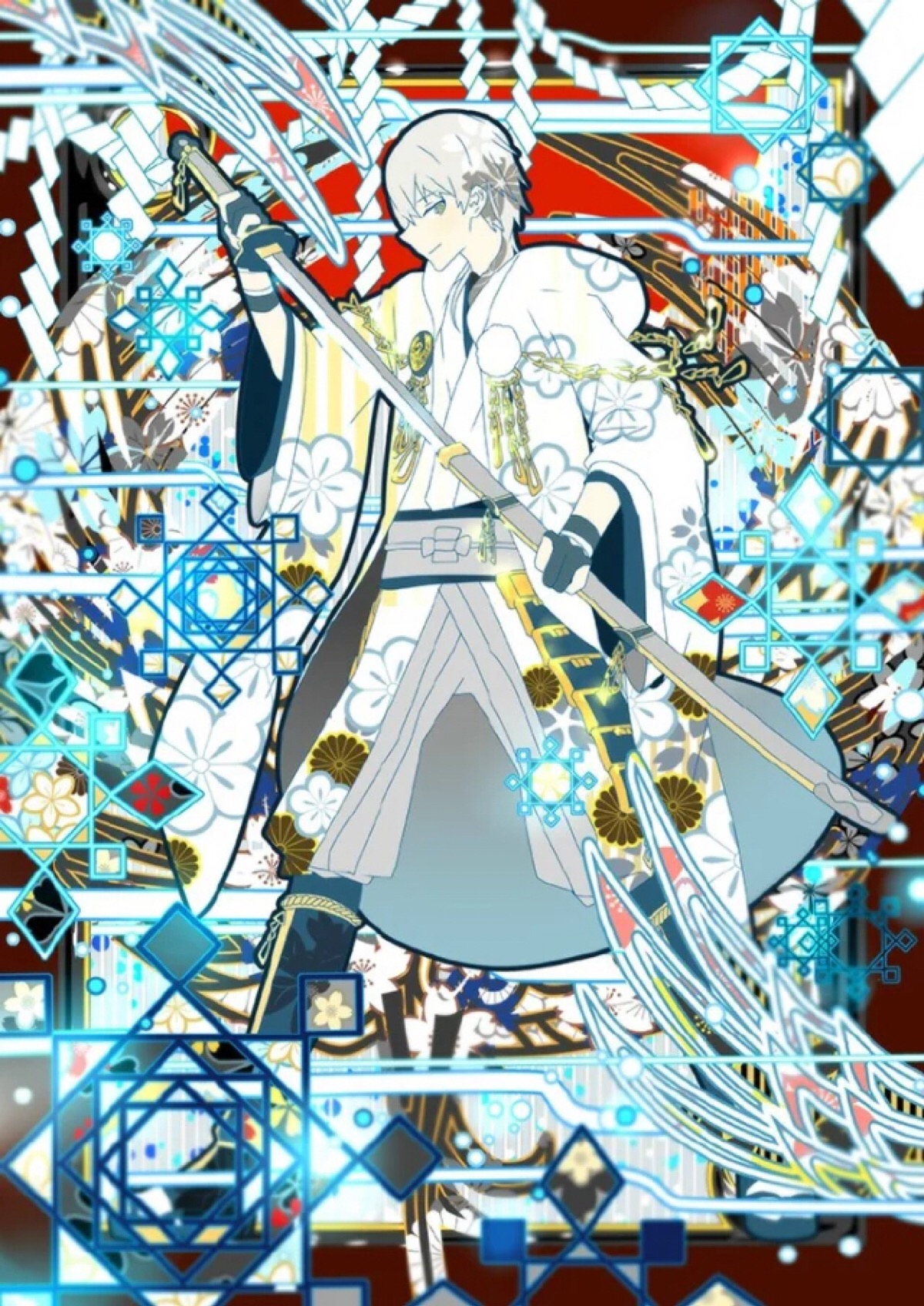 刀剑乱舞 动漫 美图 插画 壁纸 二次元 少年 刀男 和风 唯美系 水彩