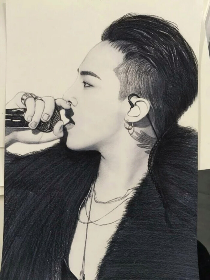 g-dragon 权志龙 gd#手绘系列图 cr:logo