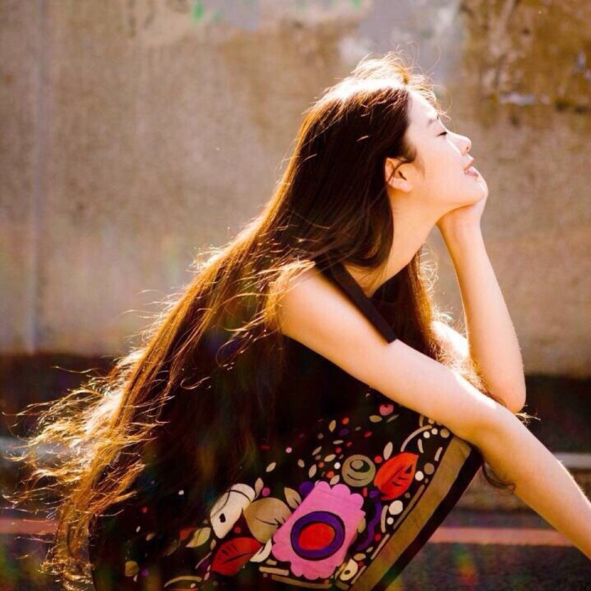 『森系 欧美 简约 头像 女头』「 或南或北,岁月不及你 」「 微博