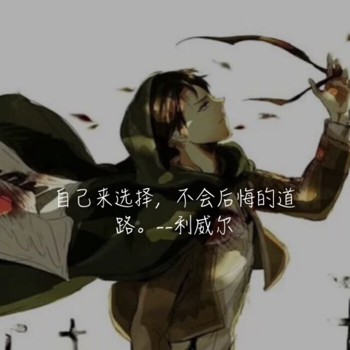 文字 兵长 利威尔 经典语录-堆糖,美好生活研究